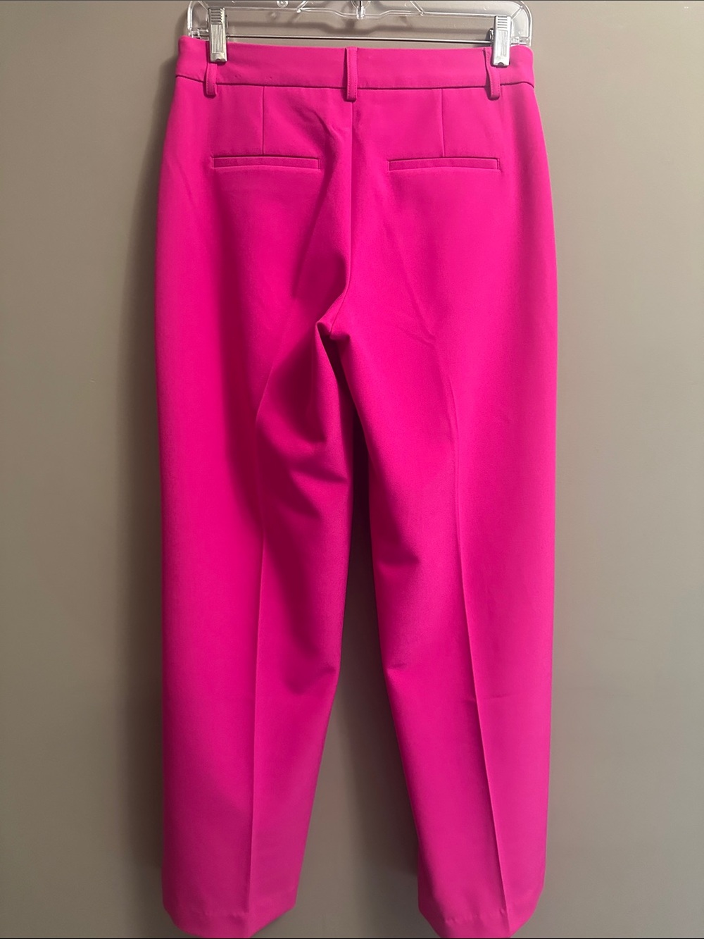 EXPRESS Editor midrise trouser EUC 2Reg NEON BERRY sold out in store 💗 - Picture 3 of 6